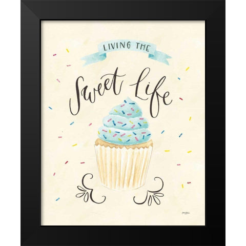 Sweet Life IV Light Black Modern Wood Framed Art Print by Jackson, Jenaya
