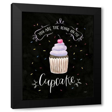 Sweet Life I Dark Black Modern Wood Framed Art Print by Jackson, Jenaya