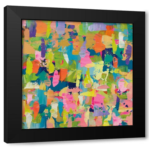 High Spirits Black Modern Wood Framed Art Print with Double Matting by Vertentes, Jeanette