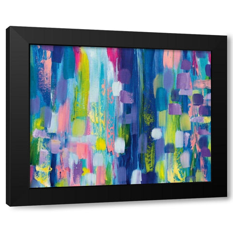 Radiance Black Modern Wood Framed Art Print with Double Matting by Vertentes, Jeanette