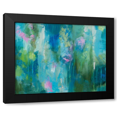 Playful Black Modern Wood Framed Art Print with Double Matting by Vertentes, Jeanette