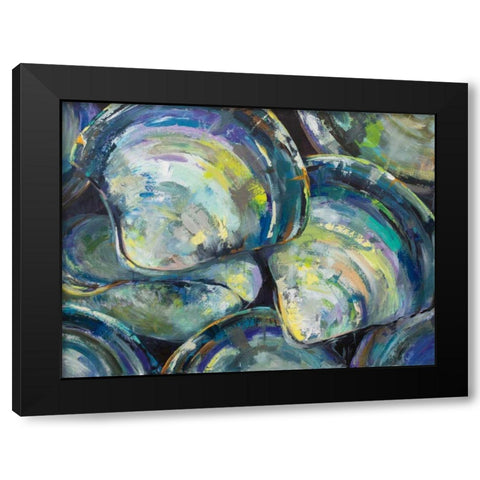 Variety Black Modern Wood Framed Art Print with Double Matting by Vertentes, Jeanette