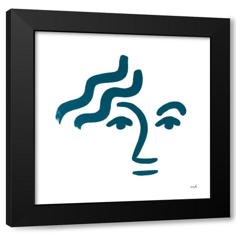 Awaken II No Color Black Modern Wood Framed Art Print with Double Matting by Hershey, Moira