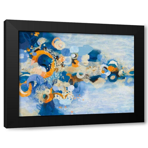 Nantucket Summer Black Modern Wood Framed Art Print by Ferguson, Kathy