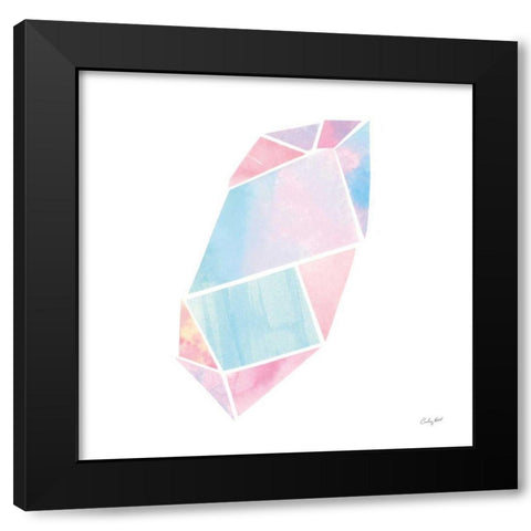 Shine II Black Modern Wood Framed Art Print by Prahl, Courtney