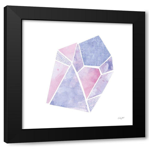 Shine IV Black Modern Wood Framed Art Print by Prahl, Courtney