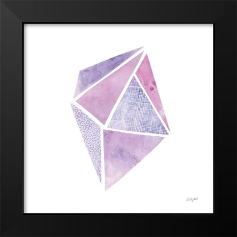 Shine VI Black Modern Wood Framed Art Print by Prahl, Courtney
