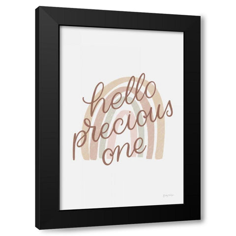 Boho Nursery III Black Modern Wood Framed Art Print by Thorns, Becky