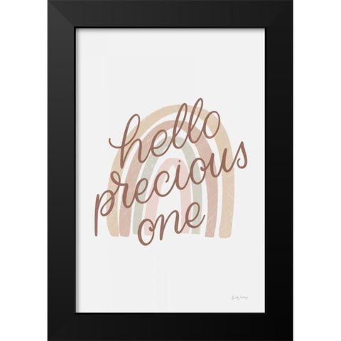 Boho Nursery III Black Modern Wood Framed Art Print by Thorns, Becky