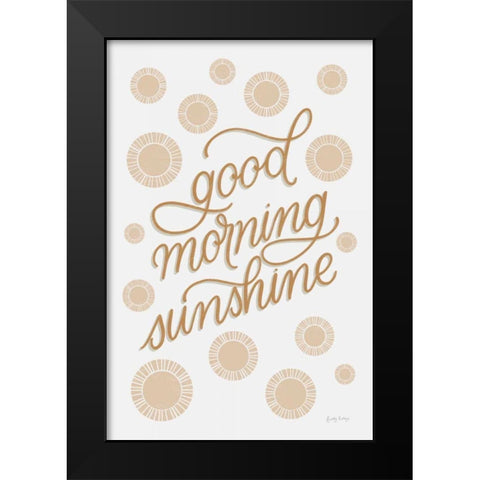 Boho Nursery V Black Modern Wood Framed Art Print by Thorns, Becky