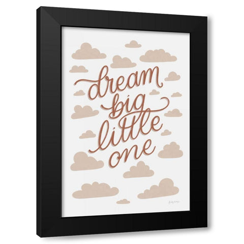 Boho Nursery VII Black Modern Wood Framed Art Print with Double Matting by Thorns, Becky