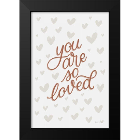 Boho Nursery IX Black Modern Wood Framed Art Print by Thorns, Becky