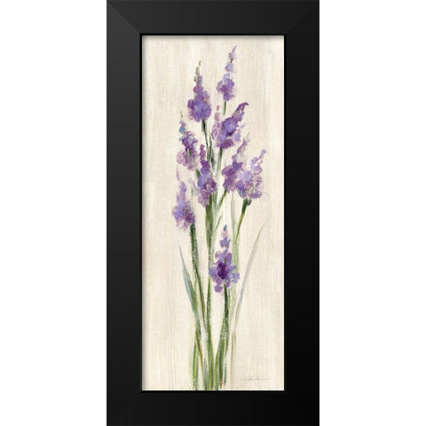 Farm Flower II Light Black Modern Wood Framed Art Print by Vassileva, Silvia