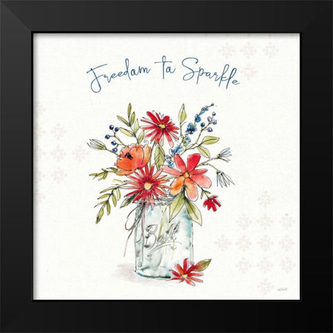 Americana Mood V Black Modern Wood Framed Art Print by Tavoletti, Anne