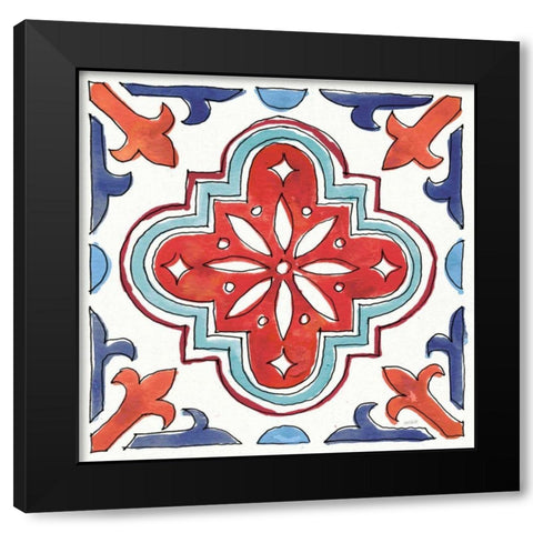 Americana Mood X Black Modern Wood Framed Art Print with Double Matting by Tavoletti, Anne
