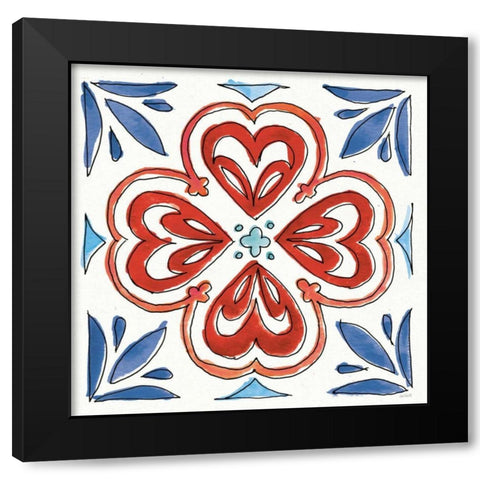 Americana Mood XIII Black Modern Wood Framed Art Print by Tavoletti, Anne