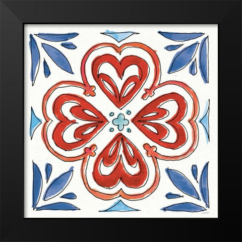 Americana Mood XIII Black Modern Wood Framed Art Print by Tavoletti, Anne