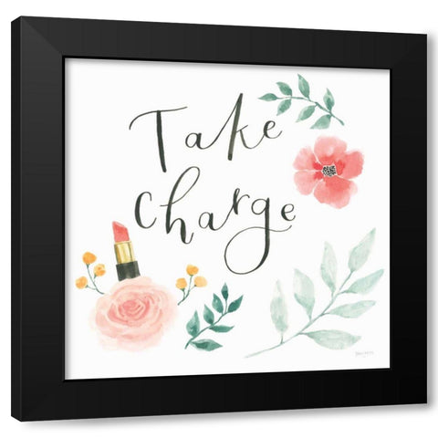 Chase Dreams IV Black Modern Wood Framed Art Print with Double Matting by Jackson, Jenaya