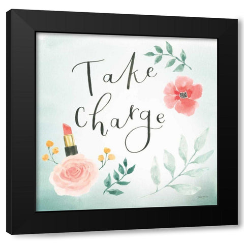 Chase Dreams IV Green Black Modern Wood Framed Art Print by Jackson, Jenaya