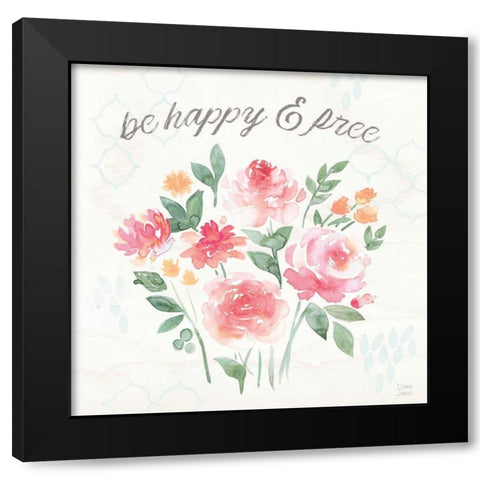 Boho Ride V Black Modern Wood Framed Art Print by June, Dina