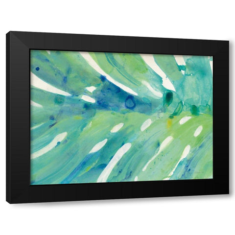 Tropical Delight Black Modern Wood Framed Art Print by Hristova, Albena