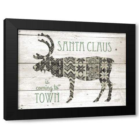 Nordic Holiday IV Neutral Black Modern Wood Framed Art Print by Grove, Beth