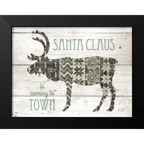 Nordic Holiday IV Neutral Black Modern Wood Framed Art Print by Grove, Beth