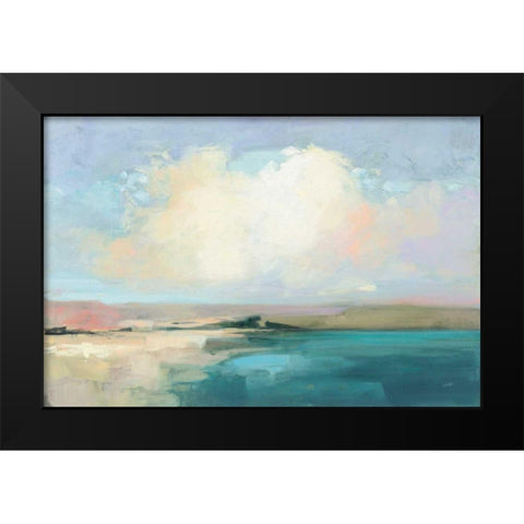 Coastal Sky Black Modern Wood Framed Art Print by Purinton, Julia