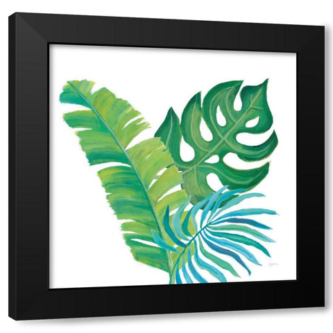 Coconut Palm VII Black Modern Wood Framed Art Print with Double Matting by Urban, Mary