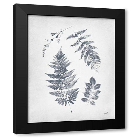 Walk in the Woods I Black Modern Wood Framed Art Print with Double Matting by Hershey, Moira
