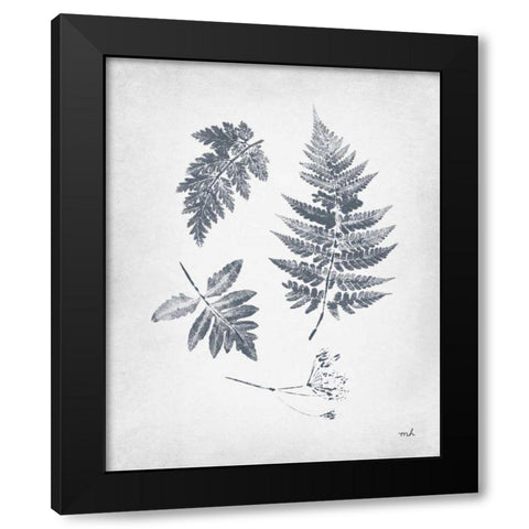 Walk in the Woods II Black Modern Wood Framed Art Print with Double Matting by Hershey, Moira