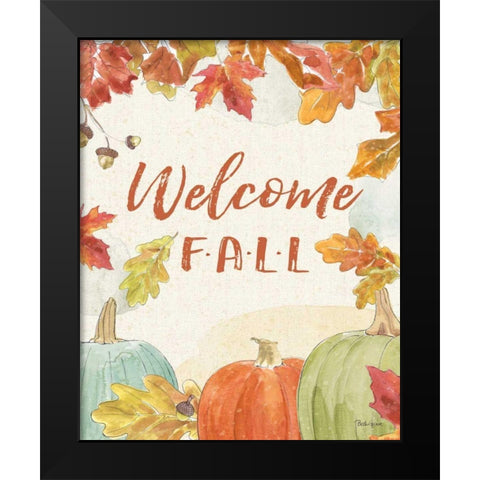 Falling for Fall VI v2 Black Modern Wood Framed Art Print by Grove, Beth