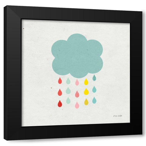 Cloud I Black Modern Wood Framed Art Print by Kelle, Ann