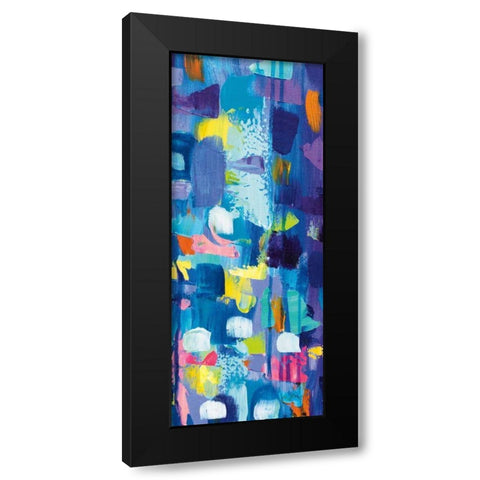 Gaiety II Black Modern Wood Framed Art Print with Double Matting by Vertentes, Jeanette