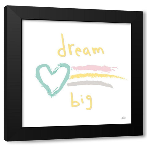 Rainbow Dream III Black Modern Wood Framed Art Print by Averinos, Melissa