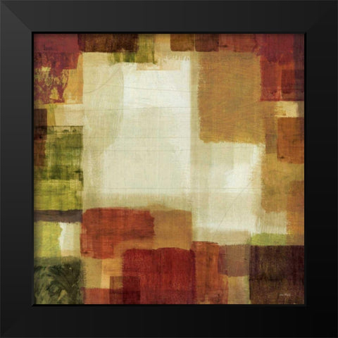 Earth and Fire I Black Modern Wood Framed Art Print by Mullan, Michael