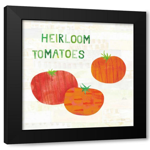 Kitchen Garden II v2 Black Modern Wood Framed Art Print by Averinos, Melissa