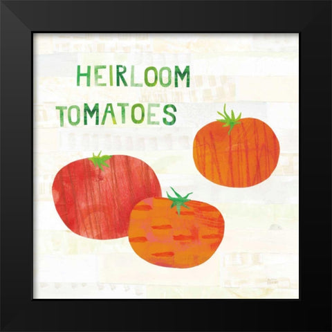 Kitchen Garden II v2 Black Modern Wood Framed Art Print by Averinos, Melissa