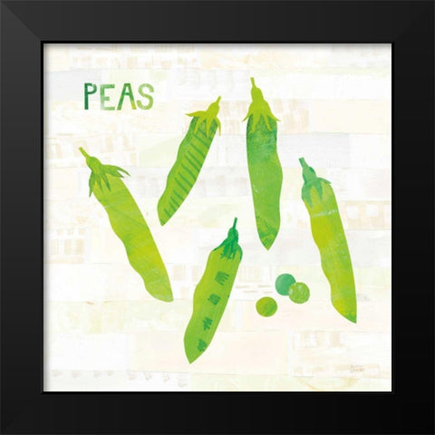 Kitchen Garden III v2 Black Modern Wood Framed Art Print by Averinos, Melissa