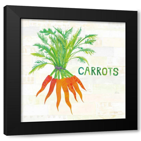 Kitchen Garden IV v2 Black Modern Wood Framed Art Print with Double Matting by Averinos, Melissa
