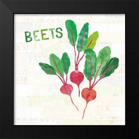 Kitchen Garden V v2 Black Modern Wood Framed Art Print by Averinos, Melissa