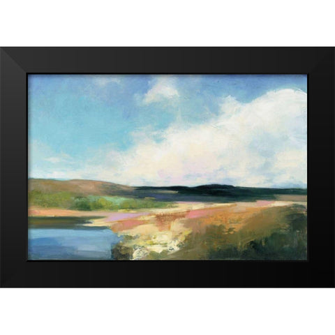 Dawn by the Water Black Modern Wood Framed Art Print by Purinton, Julia