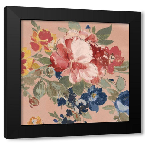 Terra Garden I Black Modern Wood Framed Art Print with Double Matting by Wild Apple Portfolio