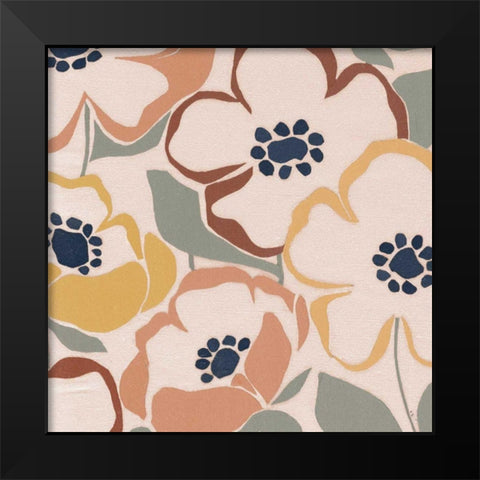 Terra Madly II Black Modern Wood Framed Art Print by Adams, Sarah