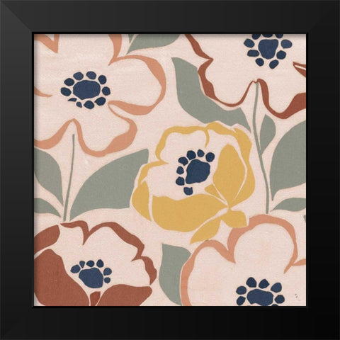 Terra Madly III Black Modern Wood Framed Art Print by Adams, Sarah