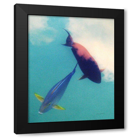 Sea Dreams Black Modern Wood Framed Art Print by Goldstein, Ed