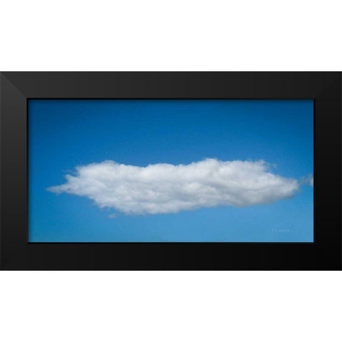 Sky Floating Black Modern Wood Framed Art Print by Goldstein, Ed