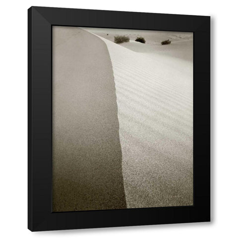Desert Edge Black Modern Wood Framed Art Print with Double Matting by Goldstein, Ed