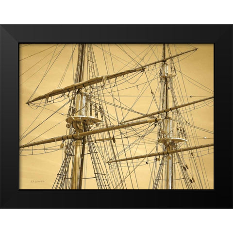 Crows Nest Black Modern Wood Framed Art Print by Goldstein, Ed