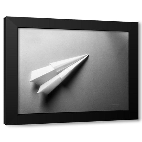 Jet Black Modern Wood Framed Art Print by Goldstein, Ed